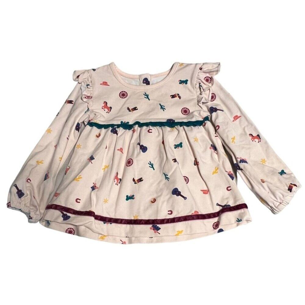 Matilda Jane Little Country Song Top Girls Size 12-18 month Gently used conditio